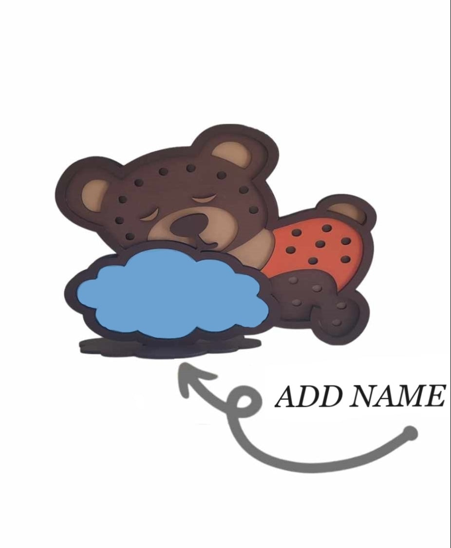 Teddy bear night light