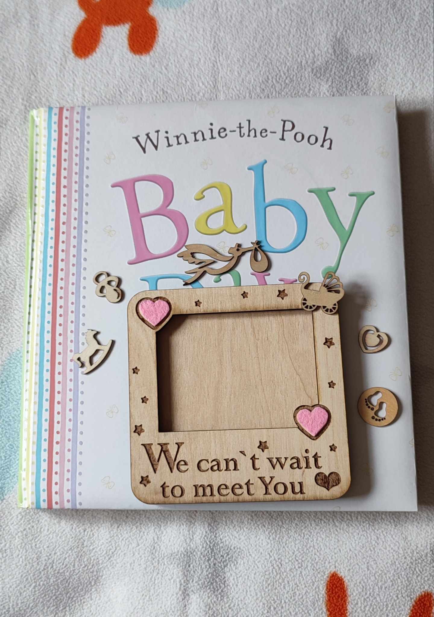 Ultrasound announcement picture frame