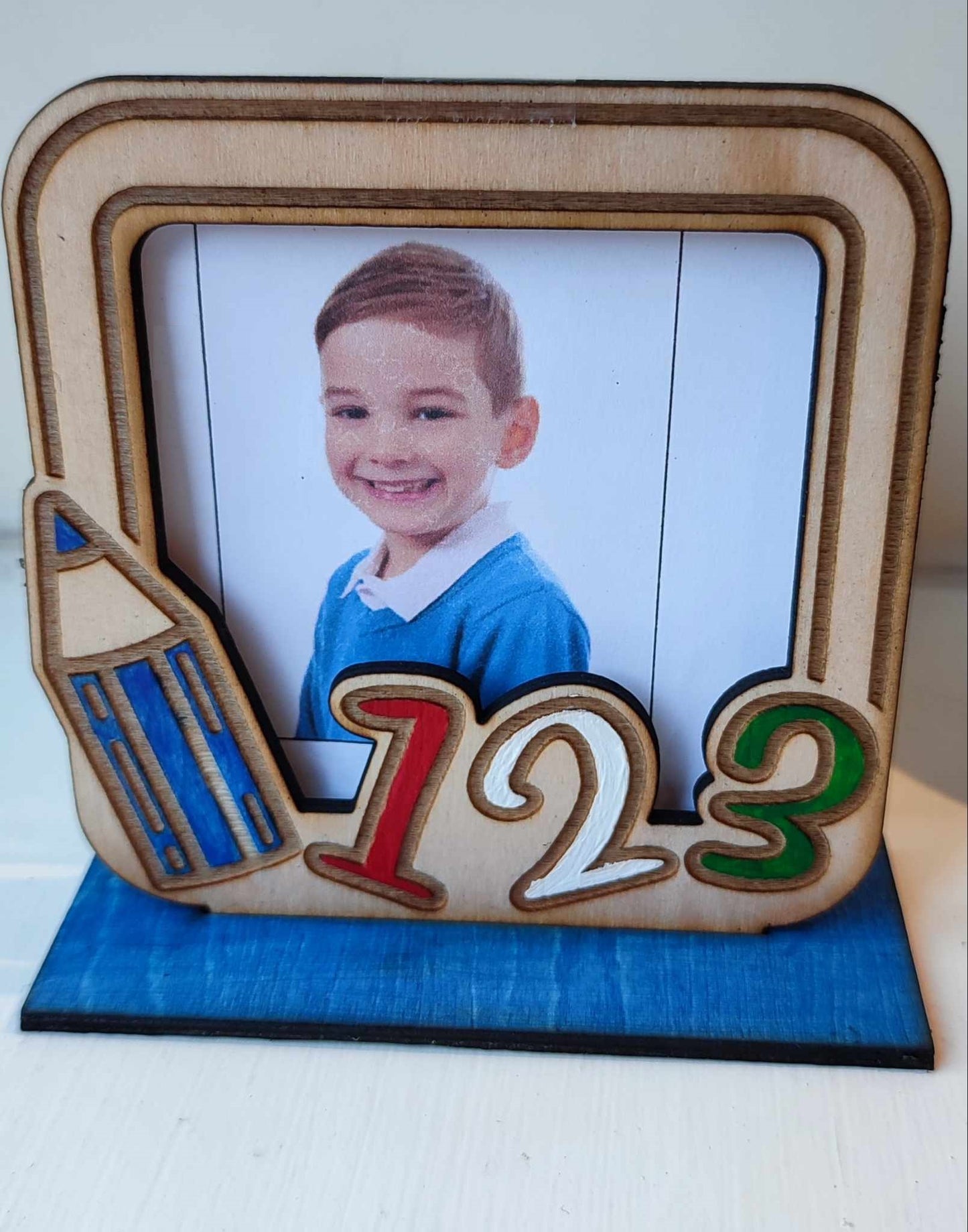 School picture photo display