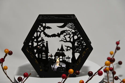 Halloween Decorative Candle Holder