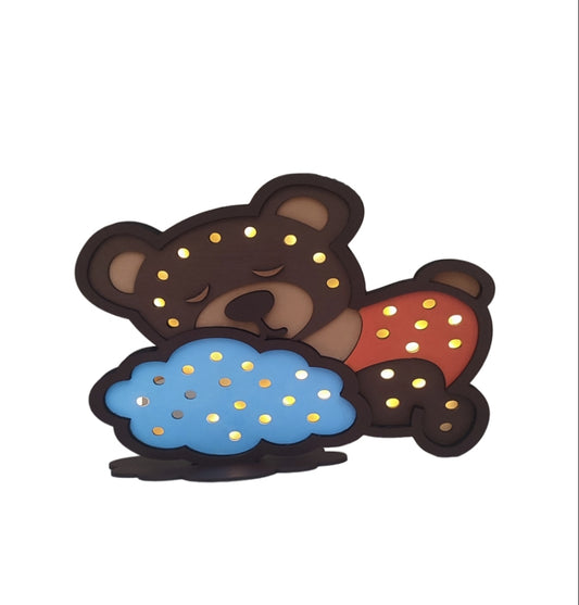 Teddy bear night light